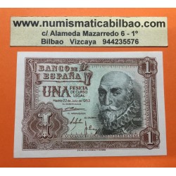 . ESPAÑA 1 PESETA 1953 MARQUES DE SANTA CRUZ Sin Serie 921 SC-