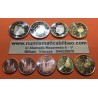ESPAÑA MONEDAS EURO 2017 SIN CIRCULAR 1+2+5+10+20+50 Centimos 1+2 EUROS 2017 FELIPE VI + 2 EUROS 2017 ASTURIAS
