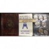 ESPAÑA CARTERA 1984 SC : 1 + 2 + 5 + 10 + 25 + 50 PESETAS + 100 PESETAS 1984 JUAN CARLOS I SIN CIRCULAR 7 MONEDAS