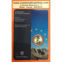 ANDORRA 2 EUROS 2014 CONSEJO DE LA UNION EUROPEA (EMISION EN 2016) SC MONEDA CONMEMORATIVA COIN