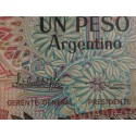 @OFERTA@ ARGENTINA 1 PESO 1983 GENERAL SAN MARTIN Pick 311 Firma 2 @ERROR EN LA FIRMA@ BILLETE SC