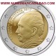 GRECIA 2 EUROS 2017 NIKOS KAZANTZAKIS FILOSOFO y ESCRITOR SC MONEDA CONMEMORATIVA Greece