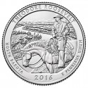 ESTADOS UNIDOS 25 CENTAVOS 2016 P PARQUE NACIONAL THEODORE ROOSEVELT MONEDA DE NICKEL SC USA QUARTER NORTH DAKOTA