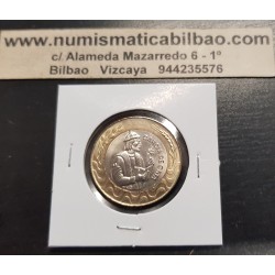 PORTUGAL 200 ESCUDOS 1998 GARCIA DE ORTA KM.655 MONEDA BIMETALICA SC- Portuguese coin