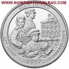 ESTADOS UNIDOS 25 CENTAVOS 2017 S PARQUE NACIONAL ELLIS ISLAND en NEW JERSEY MONEDA DE NICKEL SC USA Quarter