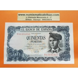 ESPAÑA 500 PESETAS 1971 JACINTO VERDAGUER Serie M702 SC Pick 153