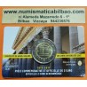 BELGICA 2 EUROS 2017 UNIVERSIDAD DE GANTE SC MONEDA CONMEMORATIVA EN COINCARD COIN Ghant Gent