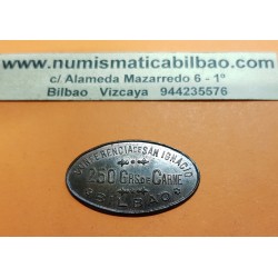 BILBAO SAN IGNACIO 250 GRAMOS DE CARNE 1938 FICHA COOPERATIVA VI