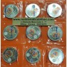 ESPAÑA 30 EUROS 2018 PLATA 1ª MONEDA ESCUDO DEL REY FELIPE VI A COLORES 50 ANIVERSARIO SC EN LA BOLSA ORIGINAL DEL BANCO
