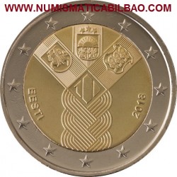 . 2 EUROS 2015 LUXEMBURGO ASCENSION AL TRONO SC MONEDA COIN