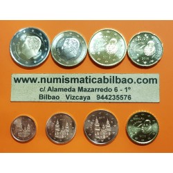 . @ESPAÑA@ MONEDAS EUROS 2015 FELIPE VI 1 Cts/2€ SC TIra Serie