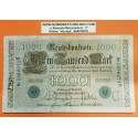 ALEMANIA 1000 MARCOS 1910 IMPERIO MUJERES y AGUILA Serie VERDE Letra C Pick 44 BILLETE MBC+ Germany 1000 Reichsbanknote