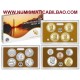 2015 UNITED STATES MINT PROOF SET @NICKEL@ 14 COINS ESTADOS UNIDOS 1+5+10+10+25 CENTAVOS + 1/2 DOLAR KENNEDY + 1 DOLAR 2015