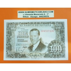 . ESPAÑA 100 PESETAS 1953 ABRIL 7 JULIO ROMERO DE TORRES SC Seri