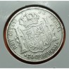 ESPAÑA Rey ALFONSO XII 50 CENTAVOS DE PESO 1882 ESCUDO KM.150 ISLAS FILIPINAS MONEDA DE PLATA @RARA@