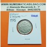 @ERROR ACUÑACION BORROSA@ ESPAÑA 5 PESETAS 1975 JUAN CARLOS I MONEDA DE NICKEL SC y COSPEL MAS DELGADO