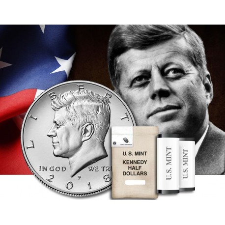 Estados Unidos 1 2 Dolar 2018 P John Fitzgerald Kennedy Km 202 A Estados Unidos 1 2 Dolar 2018 P John Fitzgerald Kennedy Km 202