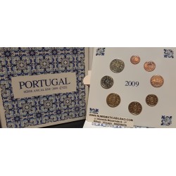 PORTUGAL CARTERA EUROS 2003 : 1+2+5+10+20+50 Centimos 1€+2€