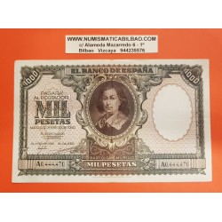 ESPAÑA 1000 PESETAS 1940 BARTOLOME MURILLO Serie A 0444470 Pick 120 BILLETE NO RESTAURADO EN BELLA CONSERVACION Spain banknote