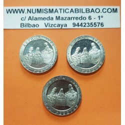 ESPAÑA 200 PESETAS 1994 LAS MENINAS CUADRO DE VELAZQUEZ y GOYA EL PARASOL KM.123 MONEDA DE NICKEL SC