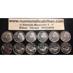 ESPAÑA 10 PESETAS 1995 QUEVEDO KM.947 MONEDA DE NICKEL @LUJO@ JUAN CARLOS I
