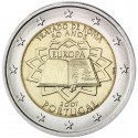 PORTUGAL 2 EUROS 2007 TEATRY OF ROME UNC BIMETALLIC