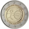 FRANCIA 2 EUROS 2009 EMU 10 ANIVERSARIO MONEDA BIMETALICA SC France