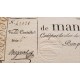 @RARO@ FRANCIA 25 FRANCOS 1796 PROMESSE DE MANDAT TERRITORIAL AÑO 4 DE LA REPUBLICA BILLETE SC Pick A83B France 25 Francs