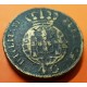 PORTUGAL 40 REIS 1821 REY JUAN VI DEL ALGARVE y BRASIL KM.370 MONEDA DE BRONCE @ESCASA@ King Joao VI