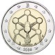 BELGICA 2 EUROS 2006 MONUMENTO ATOMIUM EN BRUSELAS SC MONEDA BIMETALICA y CONMEMORATIVA @RARA@