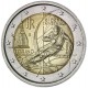 ITALIA 2 EUROS 2006 OLIMPIADA DE TURIN SKI ALPINO SC BIMETALICA MONEDA CONMEMORATIVA