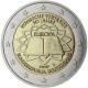 ALEMANIA 2 EUROS 2007 TRATADO DE ROMA 50 ANIVERSARIO SC BIMETALICA MONEDA CONMEMORATIVA