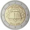 IRLANDA 2 EUROS 2007 TRATADO DE ROMA 50 ANIVERSARIO SC BIMETALICA MONEDA CONMEMORATIVA