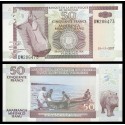 BURUNDI 50 FRANCOS 2007 PESCADORES Pick 36G BILLETE SC 50 Francs Amafaranga UNC BANKNOTE