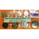 1º AÑO DE EMISIÓN x ESLOVAQUIA MONEDAS EURO 2009 SC 1+2+5+10+20+50 Centimos + 1 EURO + 2 EUROS 2009 SERIE SLOVAKIA