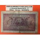 LIBANO 25 PIASTRAS 1950 ESCUDO y CEDRO ARBOL SAGRADO Pick 42 BILLETE CIRCULADO @MUY RARO@ Lebanon 25 Piastres BANKNOTE