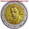 GRECIA 2 EUROS 2018 KOSTIS PALAMAS AUTOR DEL HIMNO OLIMPICO SC MONEDA CONMEMORATIVA