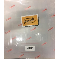 PARDO HOJA PARA MONEDAS 760 Transparente (55 milimetros)