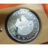 ESPAÑA 10000 PESETAS 2001 CASA DE LA MONEDA DE SEGOVIA MONEDA DE PLATA 5 Onzas ESTUCHE CERTIFICADO FNMT