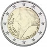 ESLOVENIA 2 EUROS 2008 PRIMOZ TRUBAR MONEDA BIMETALICA SC CONMEMORATIVA