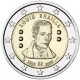 BELGICA 2 EUROS 2009 LOUIS BRAILLE 200 ANIVERSARIO DE SU NACIMIENTO MONEDA BIMETALICA SC CONMEMORATIVA Belgium Belgien