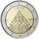 FINLANDIA 2 EUROS 2009 BICENTENARIO DE LA DIETA DE PORVOO MONEDA BIMETALICA SC @RARA@ CONMEMORATIVA Finnland