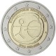 ALEMANIA 2 EUROS 2009 EMU 10 ANIVERSARIO MONEDA BIMETALICA SC Germany BRD