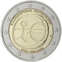 ALEMANIA 2 EUROS 2009 EMU 10 ANIVERSARIO MONEDA BIMETALICA SC Germany BRD