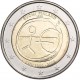 FINLANDIA 2 EUROS 2009 EMU 10 ANIVERSARIO MONEDA BIMETALICA SC Finnland