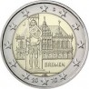 ALEMANIA 2 EUROS 2010 IGLESIA EN EL ESTADO FEDERADO DE BREMEN SC MONEDA BIMETALICA CONMEMORATIVA Germany BRD
