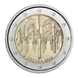 ESPAÑA 2 EUROS 2010 MEZQUITA DE CORDOBA SC BIMETALICA