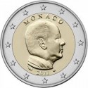 . @ESCASA@ MONACO 2 EUROS 2011 REY ALBERTO II SC MONEDA NO CONMEMORATIVA Tipo CIRCULANTE