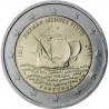 PORTUGAL 2 EUROS 2011 CARABELA de MENDES PINTO @RARA@ SC BIMETALICA MONEDA CONMEMORATIVA