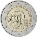 FRANCIA 2 EUROS 2012 CENTENARIO DEL NACIMIENTO DE ABBE PIERRE SC BIMETALICA MONEDA CONMEMORATIVA France